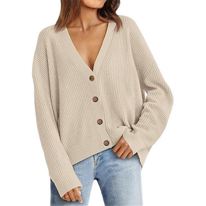 Lichte Premium Cardigan met Knoopsluiting