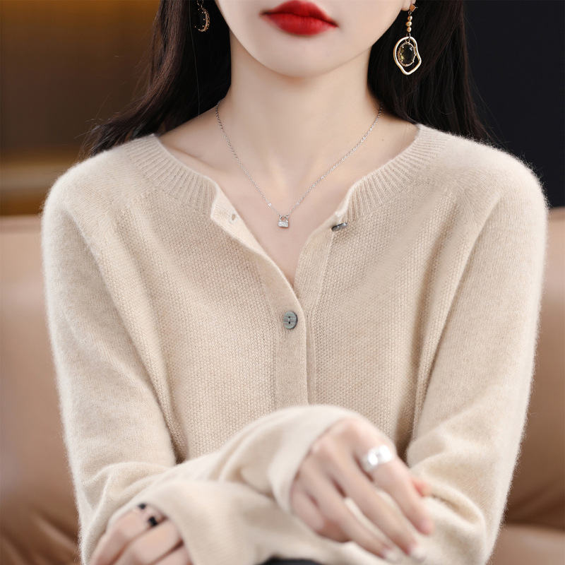 Luxe Kasjmier-mix Cardigan